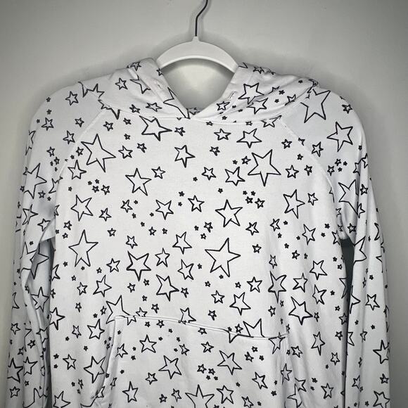 Frank & Eileen Tee Lab Black & White Star Printed Hoodie Size XS - Picture 4 of 8